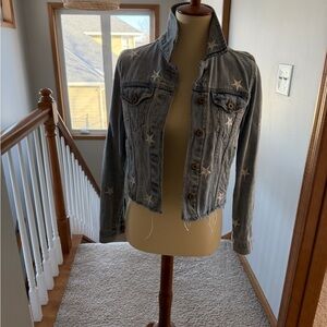 Pistola Blue Star-Embellished Jean Jacket